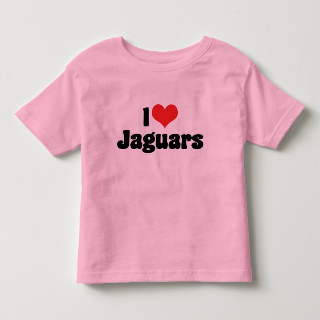 Jag älskar Heart Jaguars Tröja (Framsida)