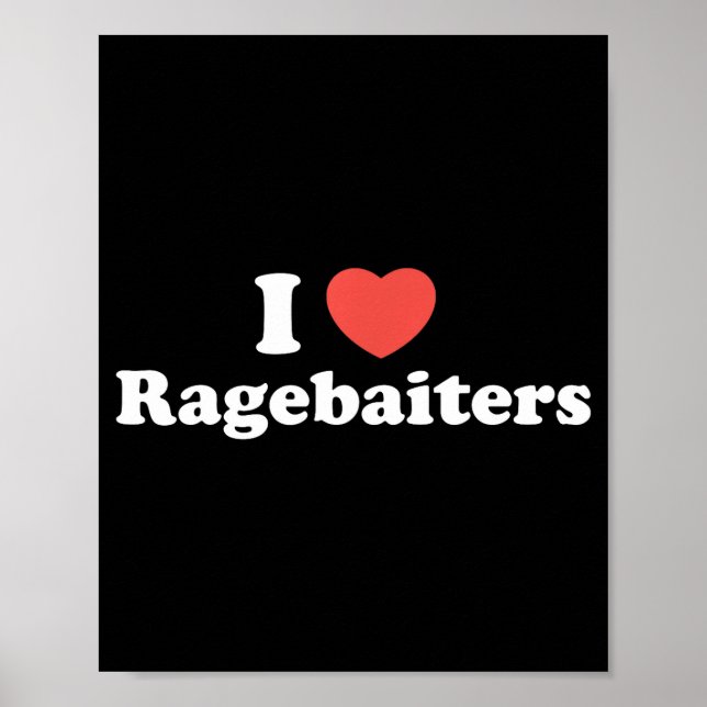 Jag älskar Heart Ragebaiters  Poster (Framsidan)