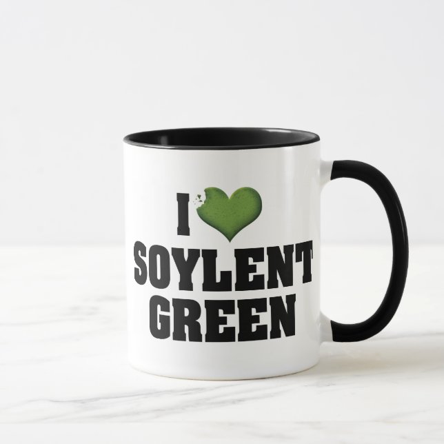 Jag älskar Heart Soylent Green Mugg (Höger)