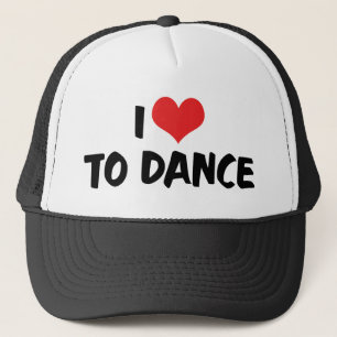Jag älskar Heart To Dance - Tango Waltz Ballet Äls Truckerkeps