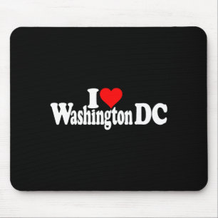 Jag älskar Heart Washington Dc District Of Columbi Musmatta
