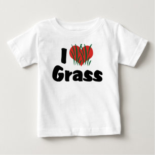 Jag älskar Heart Wheatgrass - Saftigt hälsosamt li Tee