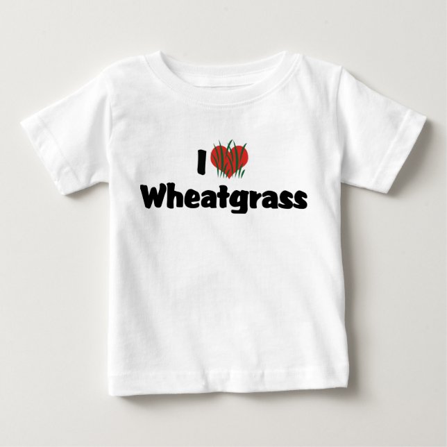 Jag älskar Heart Wheatgrass - Saftigt Hälsosamt Li Tröja (Framsida)