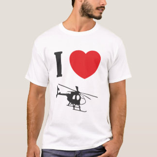 Jag älskar helikopterutslagsplatsen t shirt