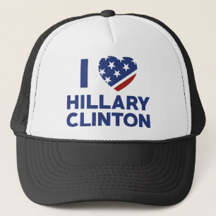 Jag älskar Hillary Clinton Keps