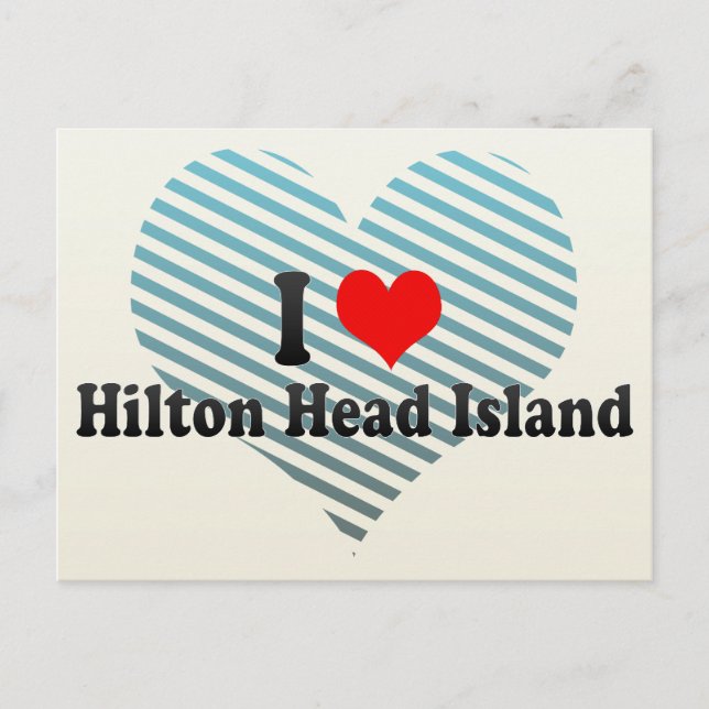Jag älskar Hilton Head Island, United States Vykort (Framsida)