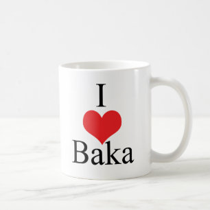Jag älskar (hjärta) Baka Kaffemugg