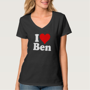 JAG ÄLSKAR HJÄRTA BEN BENJAMIN BENNY T SHIRT