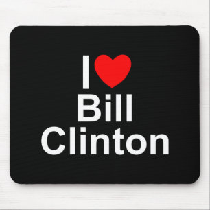Jag älskar (hjärta) Bill Clinton Musmatta