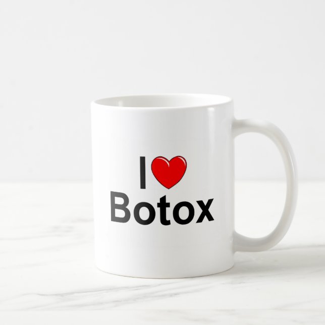 Jag älskar (hjärta) Botox Kaffemugg (Höger)