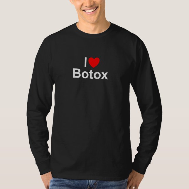 Jag älskar (hjärta) Botox Tee (Framsida)