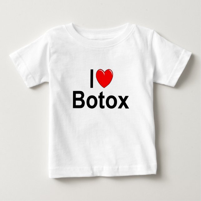 Jag älskar (hjärta) Botox Tee (Framsida)