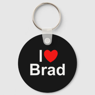 Jag älskar (hjärta) Brad Nyckelring