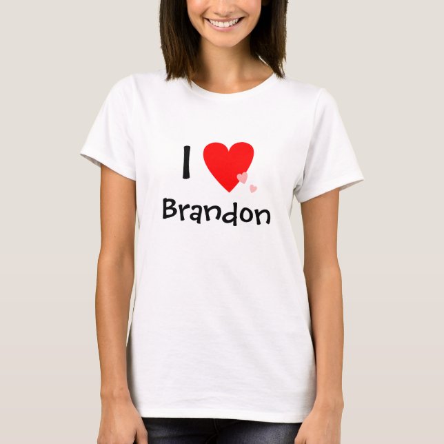 Jag älskar (hjärta) Brandon Tee (Framsida)