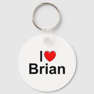 Jag älskar (hjärta) Brian Nyckelring