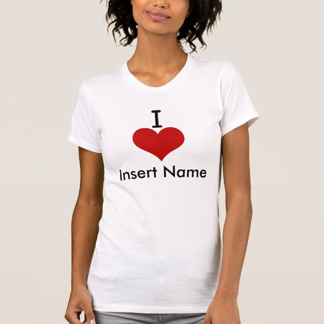 Jag älskar (hjärta) Grammy T Shirt (Framsida)
