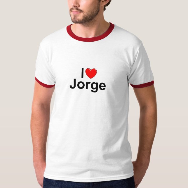 Jag älskar (hjärta) Jorge Tee (Framsida)