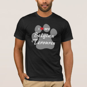 Jag älskar (hjärta) min belgiska Tervuren T Shirt