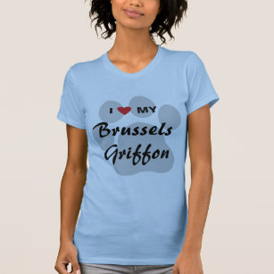 Jag älskar (hjärta) min Bryssel Griffon Tröja