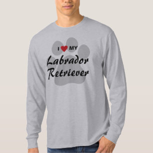 Jag älskar (hjärta) min hund älskare för den tee shirt
