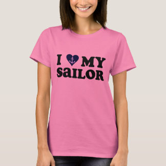 Jag älskar (hjärta) min sjömanT-tröja Tee Shirt