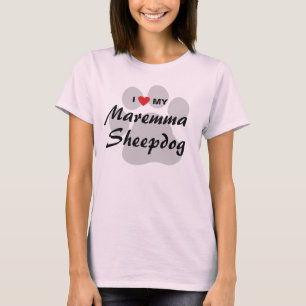 Jag älskar (hjärta) min skjorta för Maremma T Shirt