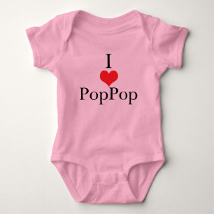 Jag älskar (hjärta) PopPop Tee