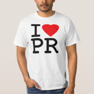 Jag älskar hjärta Puerto Rico T-shirt