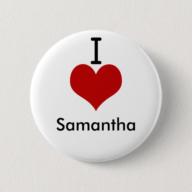 Jag älskar (hjärta) Samantha Knapp (Framsida)