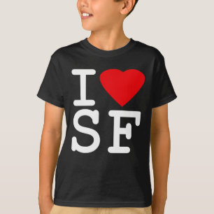 Jag älskar hjärta San Francisco T Shirt