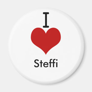 Jag älskar (hjärta) Steffi Magnet