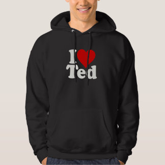 JAG ÄLSKAR HJÄRTA TED TEDDY THEODORE HOODIE