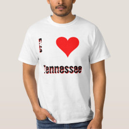 Jag älskar (hjärta) Tennessee T-shirt