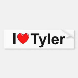 Jag älskar (hjärta) Tyler Bildekal