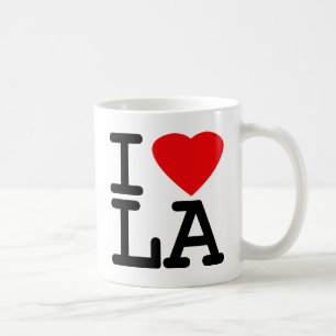 Jag älskar hjärtaLA Kaffemugg