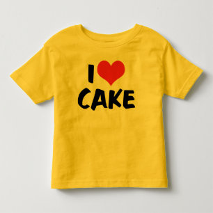 Jag älskar hjärtkaka - kaka kex munk älskare t shirt