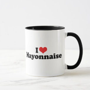Jag älskar hjärtmayo - Mayonnaise Älskare Mugg