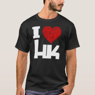 Jag älskar HK-T-tröja T-shirt