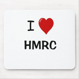 Jag älskar HMRC - I-hjärta HMRC - för Musmatta