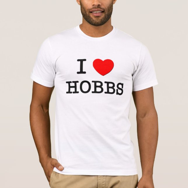 Jag älskar Hobbs T-shirt (Framsida)