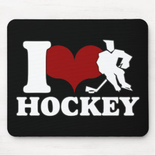 JAG ÄLSKAR HOCKEY MOUSEPAD MUSMATTA