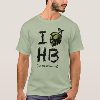 Jag älskar Homebrewing T-shirt