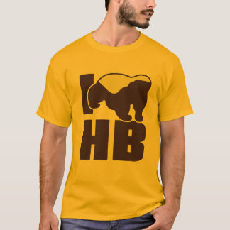 jag älskar honey badger t shirt