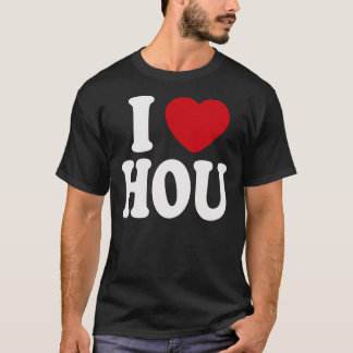 Jag älskar HOU Tee Shirt