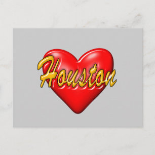Jag älskar Houston Vykort