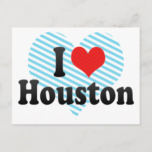 Jag älskar Houston Vykort