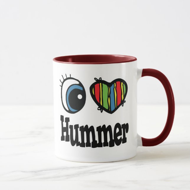 Jag älskar Hummer Mugg (Höger)