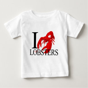 Jag älskar hummerbabyen tröja