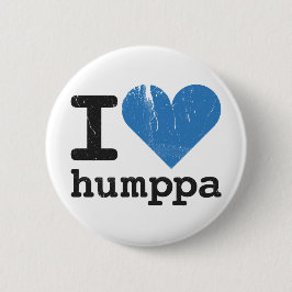 Jag älskar Humppa Blå Knapp