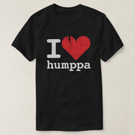 Jag älskar Humppa den grundläggande mörka T-tröja Tee Shirt